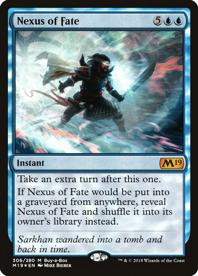 Nexus of Fate (Buy-A-Box) [Core Set 2019] Magic: The Gathering