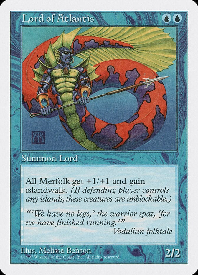 Lord of Atlantis [Fifth Edition] Magic: The Gathering