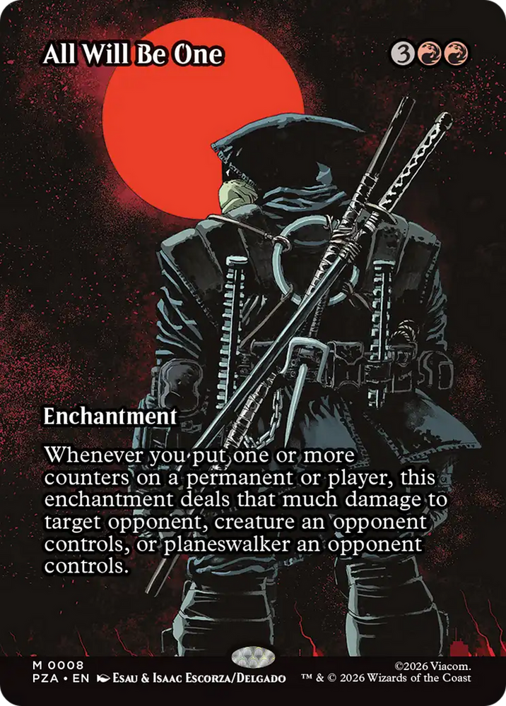 All Will Be One (Borderless) [Teenage Mutant Ninja Turtles Eternal-Legal] Magic: The Gathering