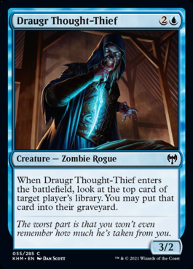 Draugr Thought-Thief [Kaldheim] Magic: The Gathering