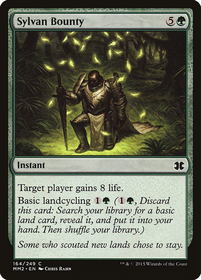 Sylvan Bounty [Modern Masters 2015] Magic: The Gathering