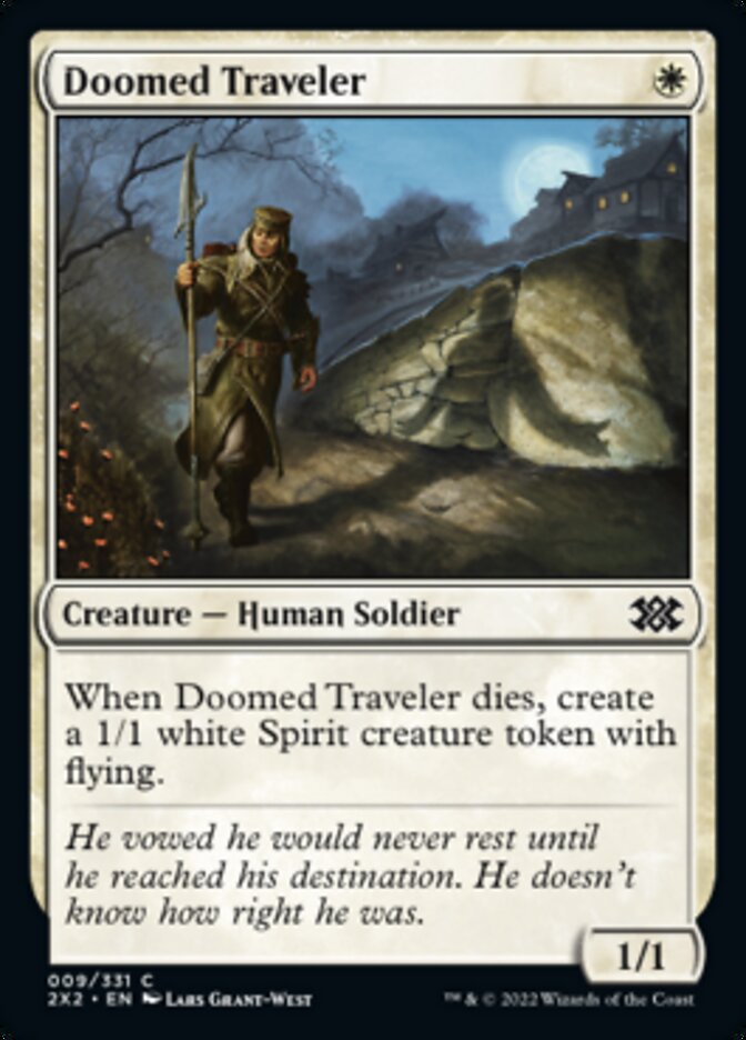 Doomed Traveler [Double Masters 2022] Magic: The Gathering