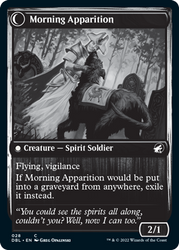 Mourning Patrol // Morning Apparition [Innistrad: Double Feature] Magic: The Gathering