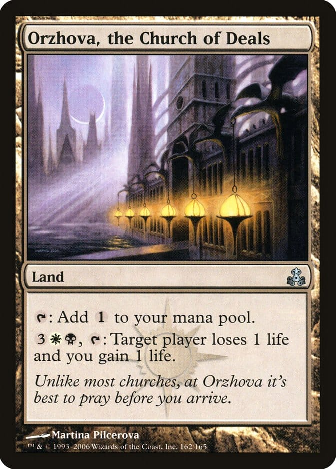 Orzhova, the Church of Deals [Guildpact] Magic: The Gathering