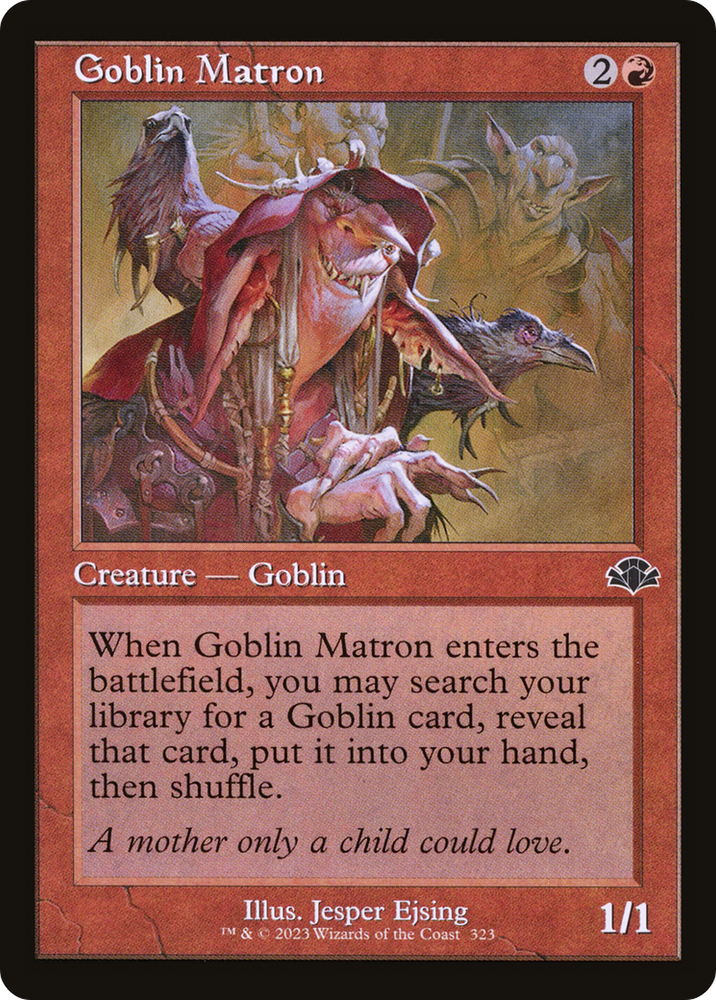 Goblin Matron (Retro) [Dominaria Remastered] Magic: The Gathering