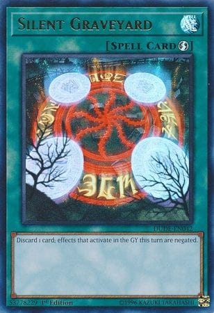 Silent Graveyard [DUDE-EN042] Ultra Rare - Yugioh Cards For Your TCG Needs!