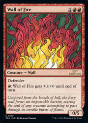 Wall of Fire [30th Anniversary Edition] Magic: The Gathering