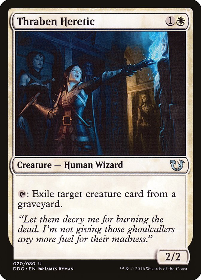 Thraben Heretic [Duel Decks: Blessed vs. Cursed] Magic: The Gathering