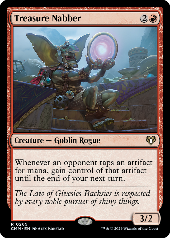Treasure Nabber [Commander Masters] Magic: The Gathering