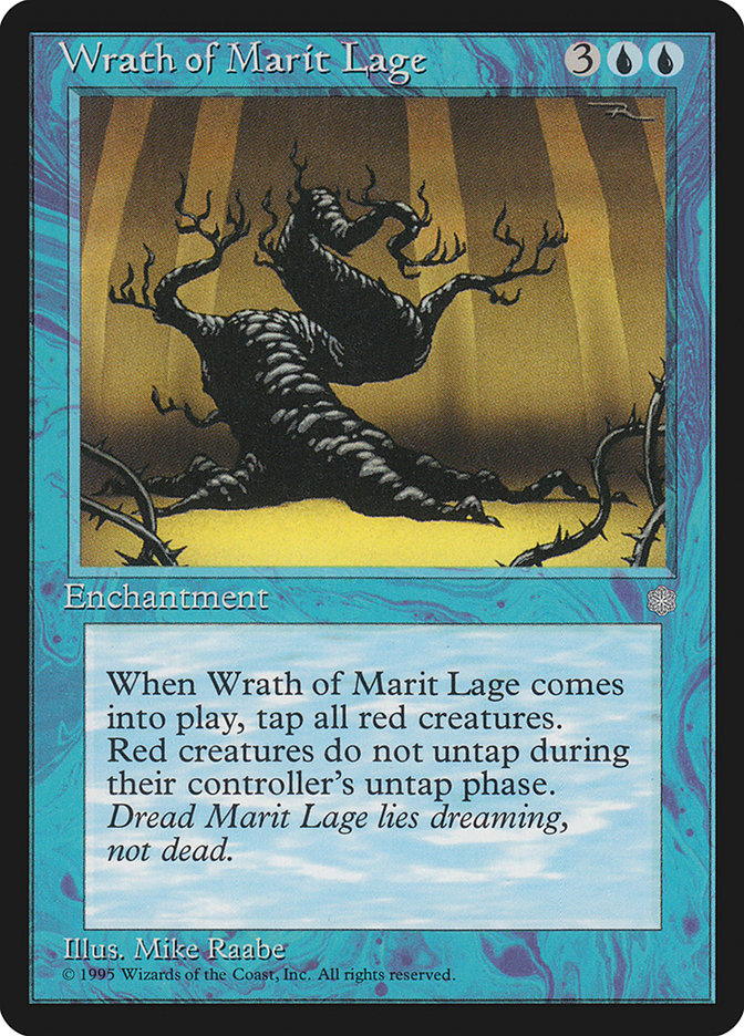 Wrath of Marit Lage [Ice Age] Magic: The Gathering
