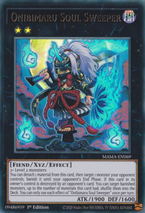 Onibimaru Soul Sweeper [MAMA-EN069] Ultra Rare - Yugioh Cards For Your TCG Needs!