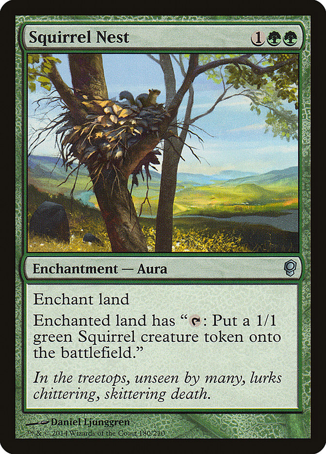Squirrel Nest [Conspiracy] Magic: The Gathering