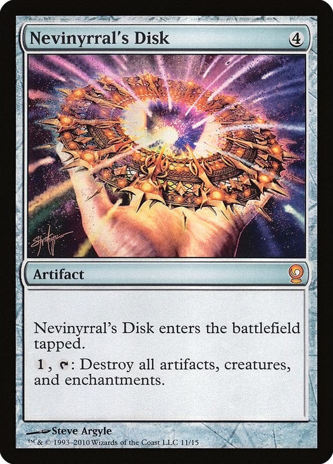 Nevinyrral's Disk [From the Vault: Relics] Magic: The Gathering