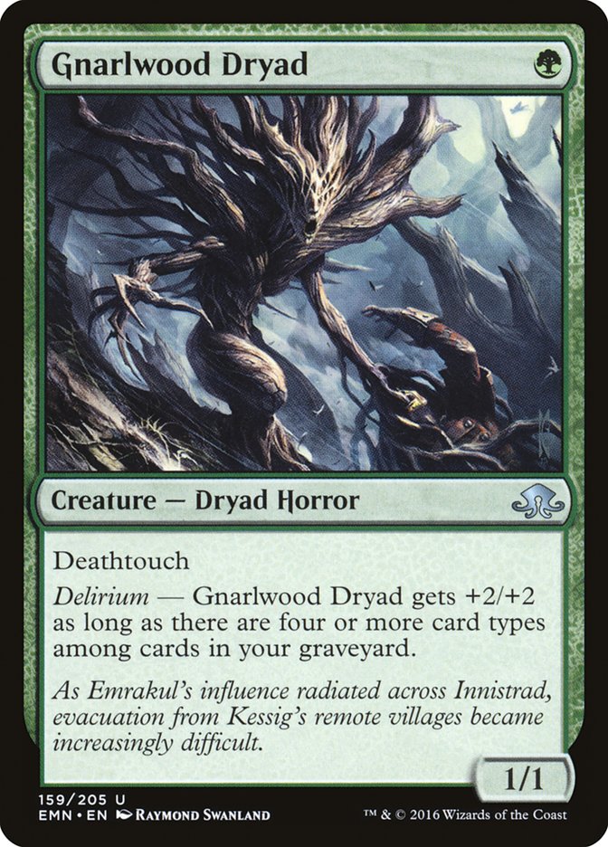 Gnarlwood Dryad [Eldritch Moon] Magic: The Gathering