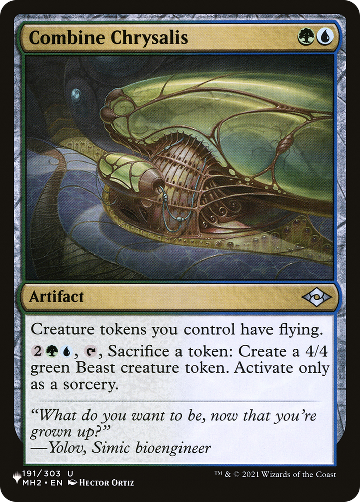 Combine Chrysalis [The List] Magic: The Gathering
