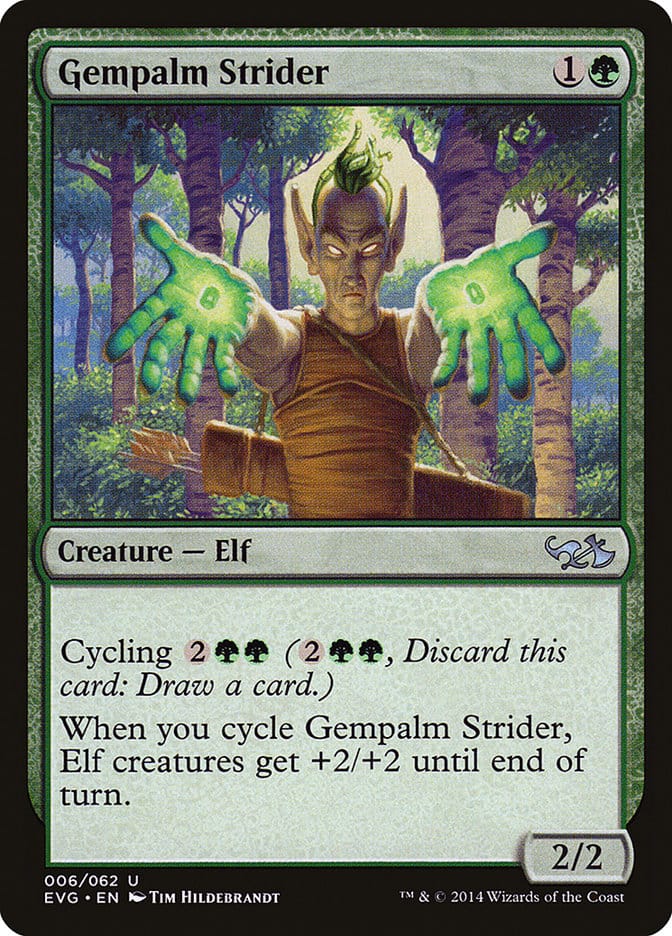 Gempalm Strider (Elves vs. Goblins) [Duel Decks Anthology] Magic: The Gathering