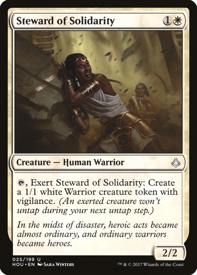 Steward of Solidarity [Hour of Devastation] Magic: The Gathering