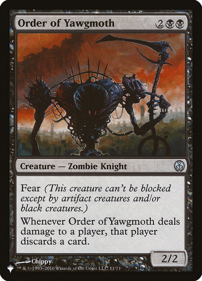 Order of Yawgmoth [The List] Magic: The Gathering