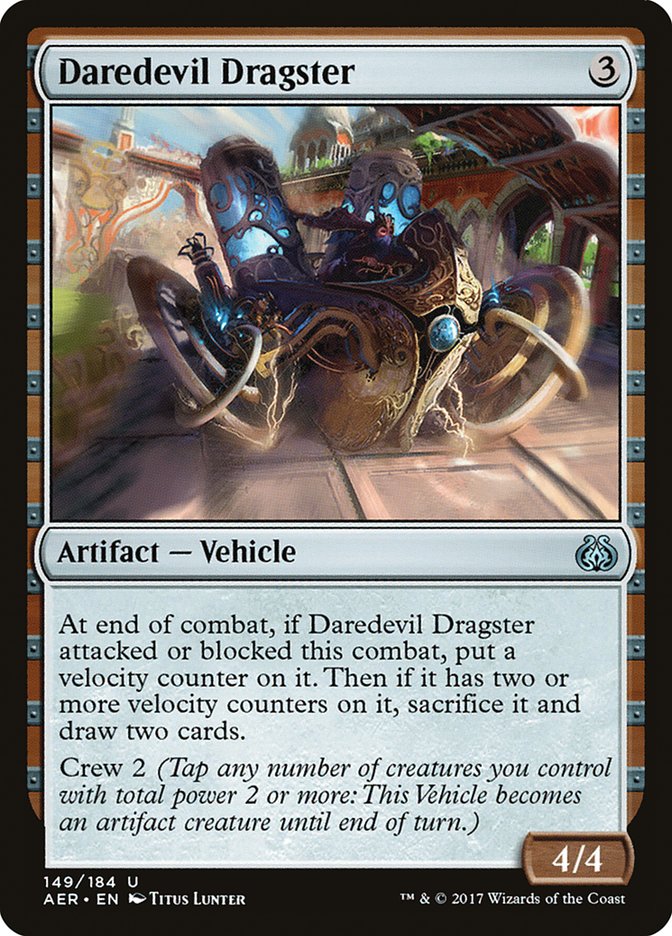 Daredevil Dragster [Aether Revolt] Magic: The Gathering