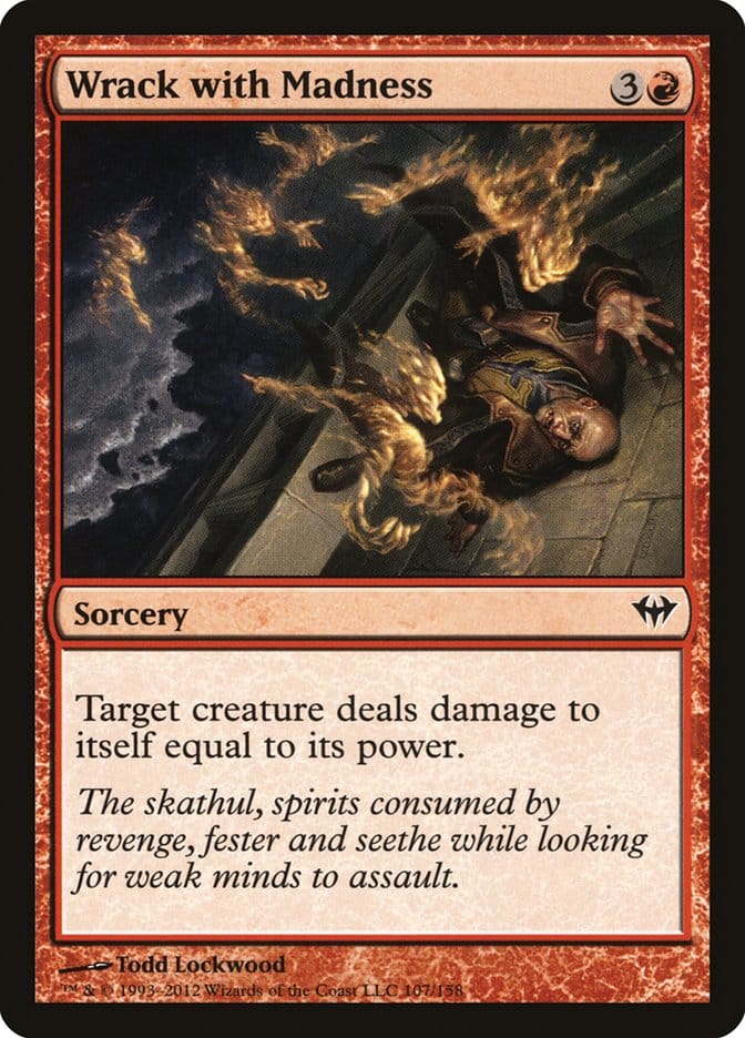 Wrack with Madness [Dark Ascension] Magic: The Gathering