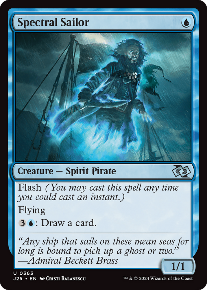 Spectral Sailor [Foundations Jumpstart] Magic: The Gathering