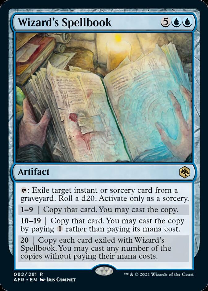 Wizard's Spellbook [Dungeons & Dragons: Adventures in the Forgotten Realms] Magic: The Gathering