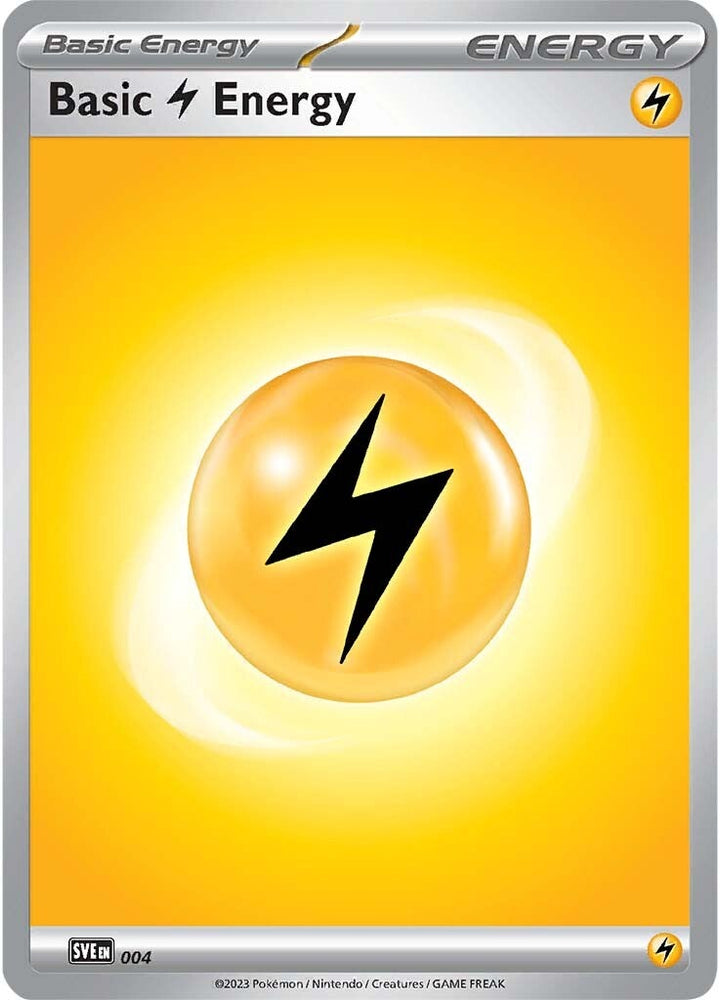 Lightning Energy (004) [Scarlet & Violet: Base Set] Pokémon