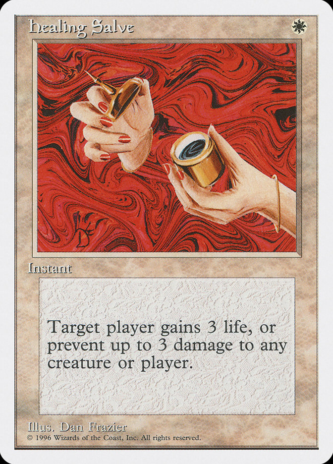 Healing Salve [Introductory Two-Player Set] Magic: The Gathering
