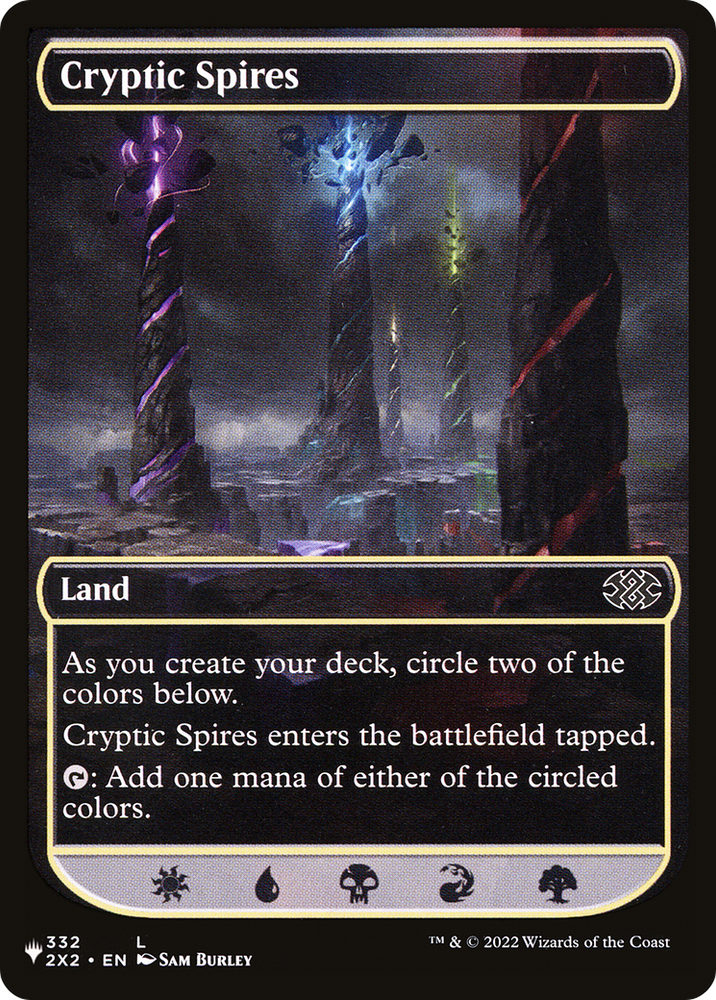 Cryptic Spires [The List] Magic: The Gathering