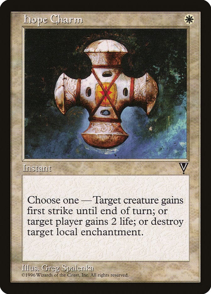 Hope Charm [Visions] Magic: The Gathering
