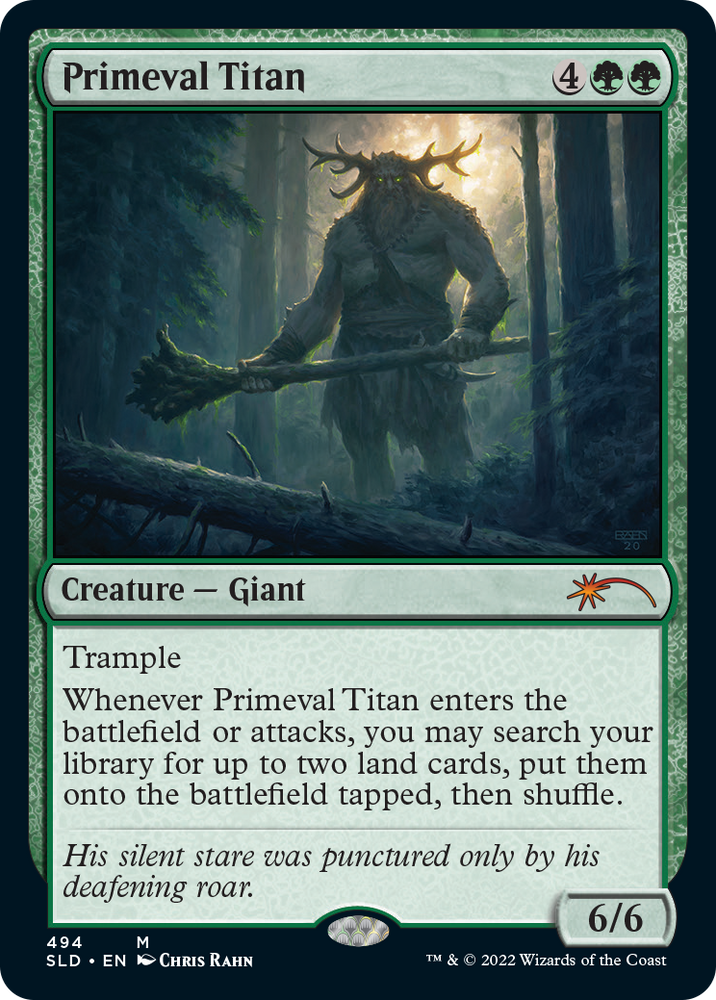 Primeval Titan (494) [Secret Lair Drop Series] Magic: The Gathering
