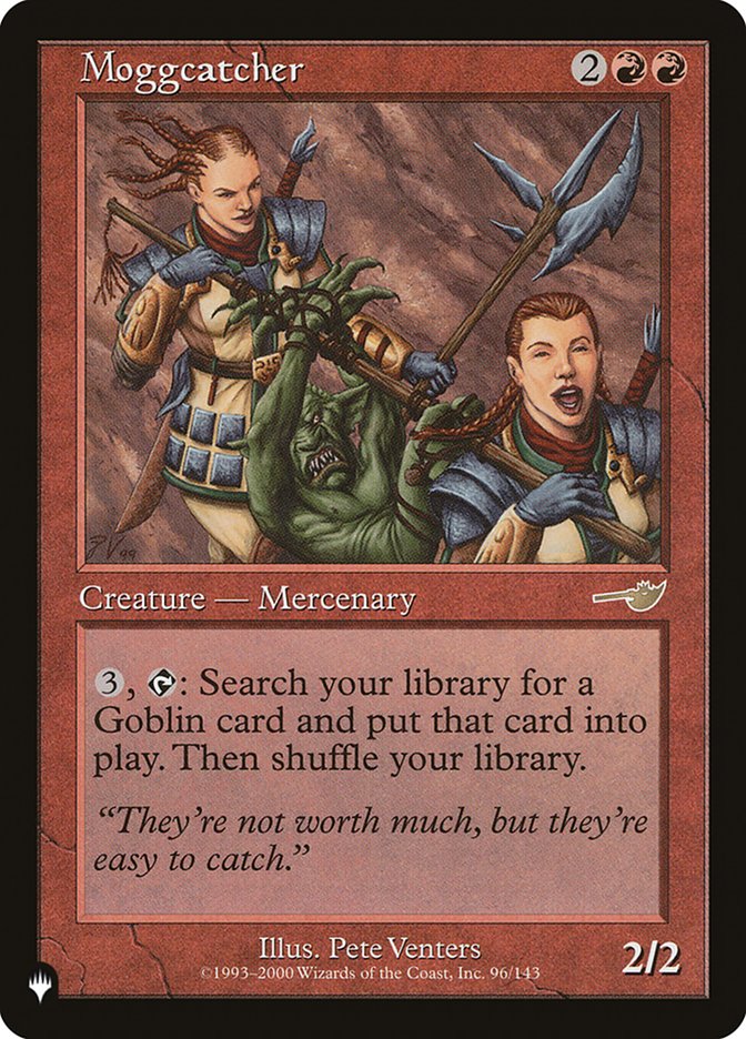 Moggcatcher [The List] Magic: The Gathering
