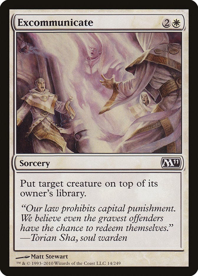 Excommunicate [Magic 2011] Magic: The Gathering