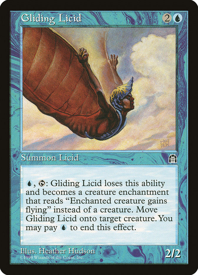 Gliding Licid [Stronghold] Magic: The Gathering