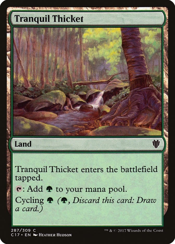 Tranquil Thicket [Commander 2017] Magic: The Gathering