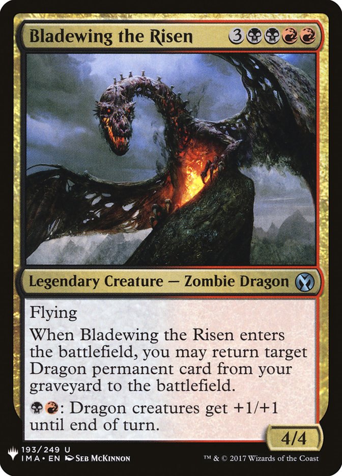 Bladewing the Risen [Mystery Booster] Magic: The Gathering
