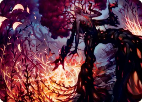Splendid Reclamation Art Card [Innistrad: Crimson Vow Art Series] Magic: The Gathering