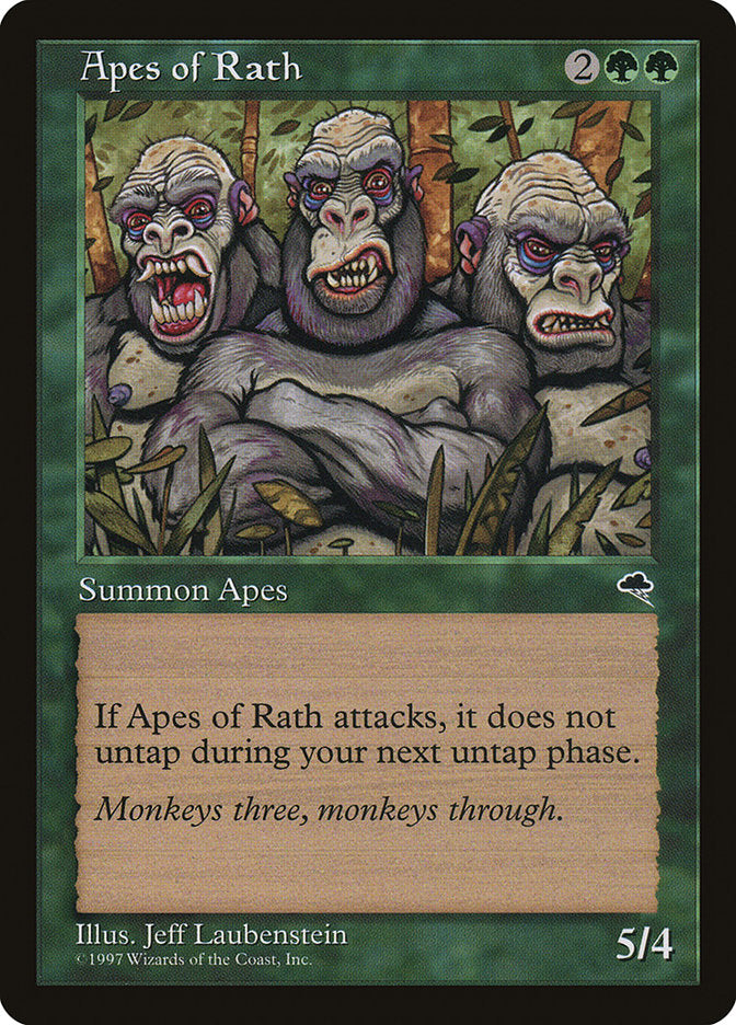 Apes of Rath [Tempest] Magic: The Gathering