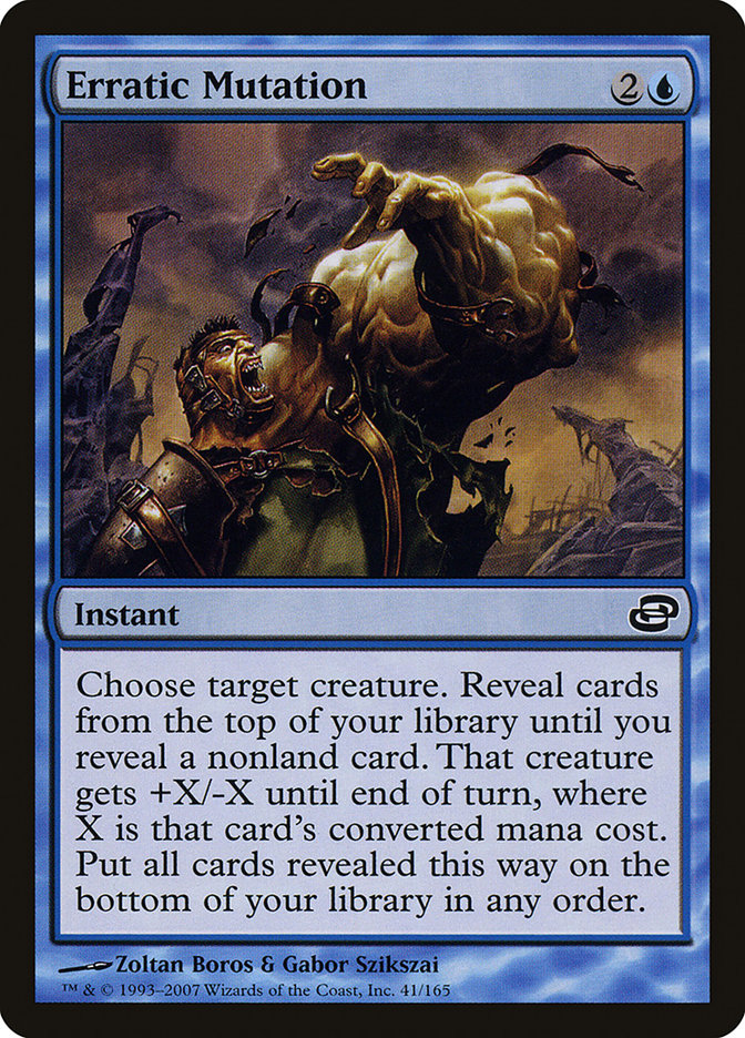 Erratic Mutation [Planar Chaos] Magic: The Gathering