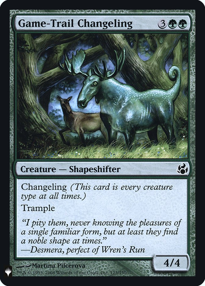 Game-Trail Changeling [Mystery Booster] Magic: The Gathering
