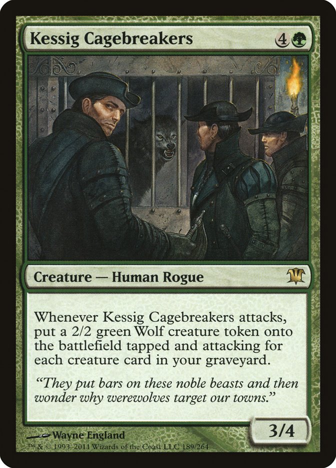 Kessig Cagebreakers [Innistrad] Magic: The Gathering