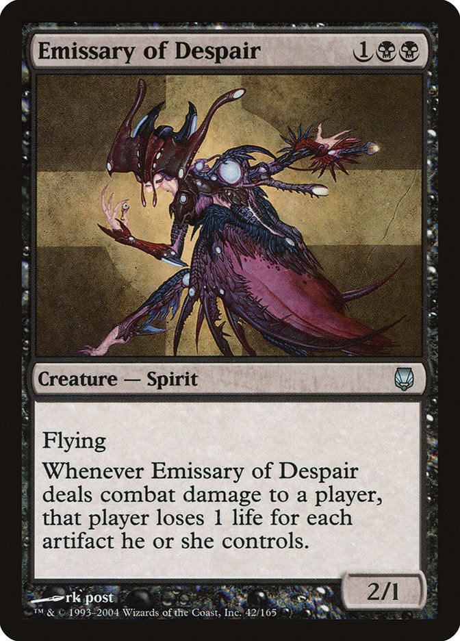 Emissary of Despair [Darksteel] Magic: The Gathering