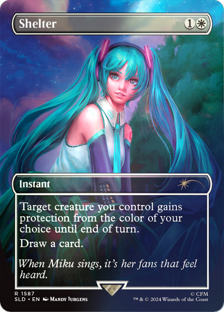 Shelter (Rainbow Foil) [Secret Lair Drop Series] Magic: The Gathering