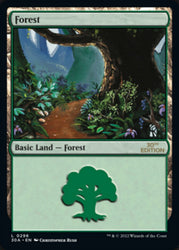 Forest (296) [30th Anniversary Edition] Magic: The Gathering