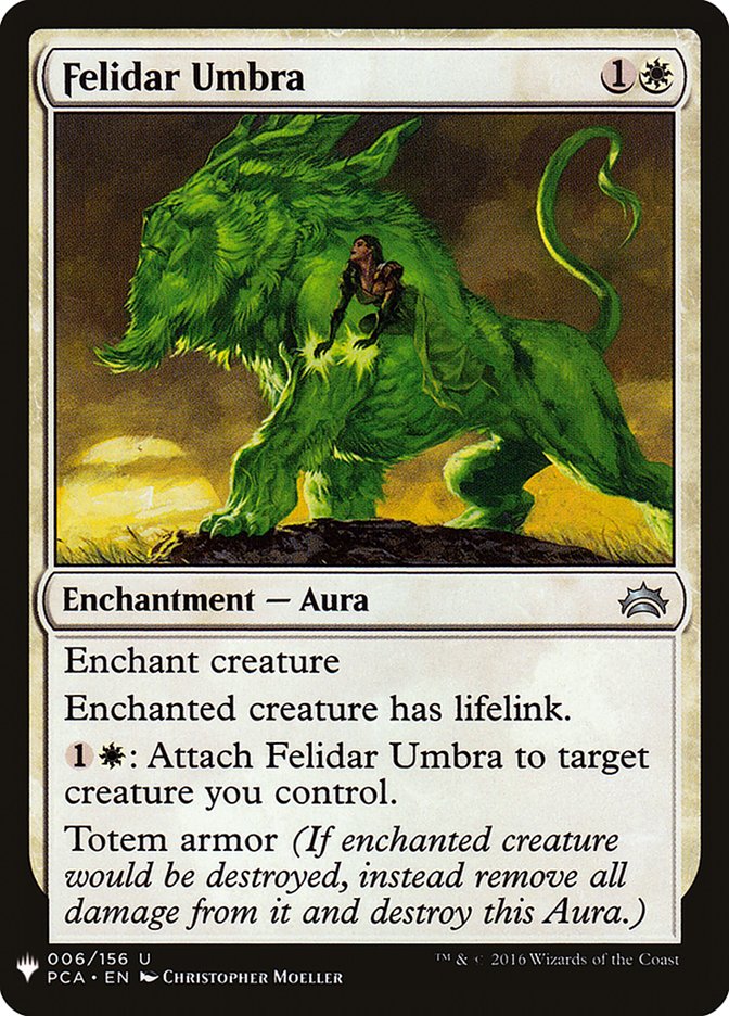 Felidar Umbra [Mystery Booster] Magic: The Gathering