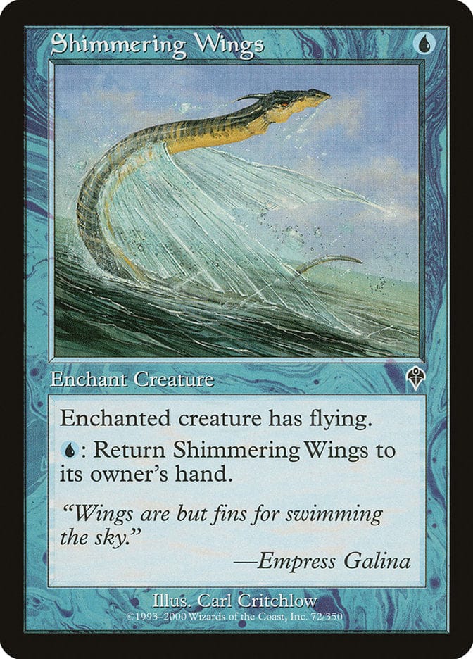 Shimmering Wings [Invasion] Magic: The Gathering