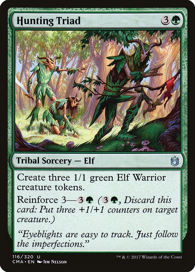 Hunting Triad [Commander Anthology] Magic: The Gathering