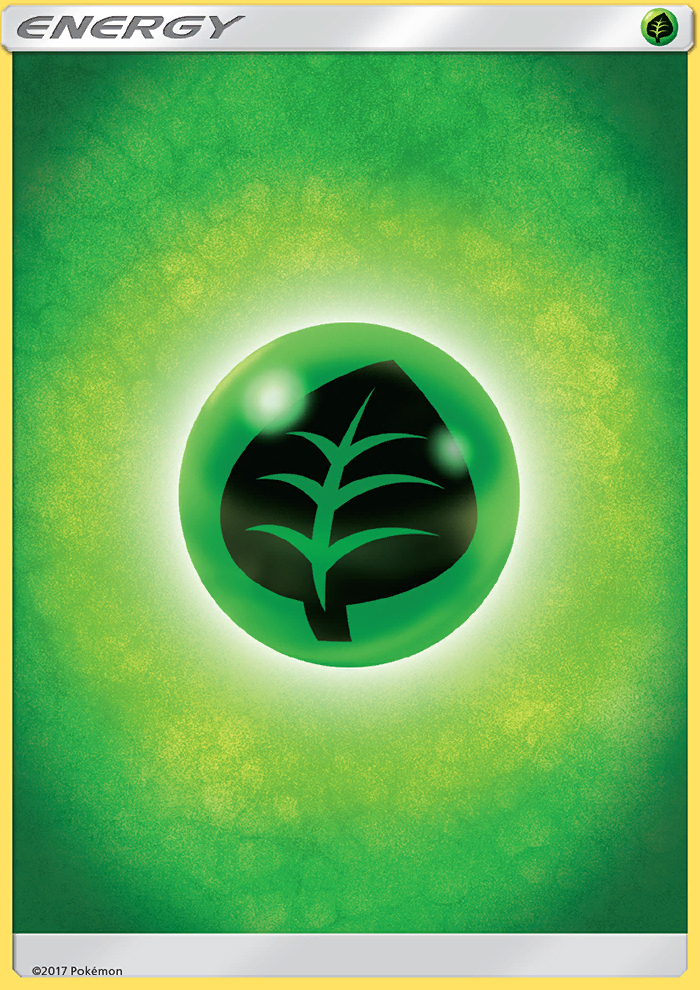 Grass Energy [Sun & Moon: Base Set] Pokémon