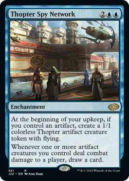 Thopter Spy Network [Jumpstart 2022] Magic: The Gathering