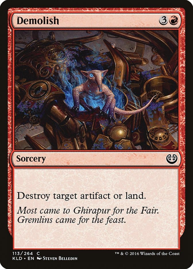 Demolish [Kaladesh] Magic: The Gathering